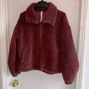 Lululemon | Cinchable Fleece Zip-Up Jacket